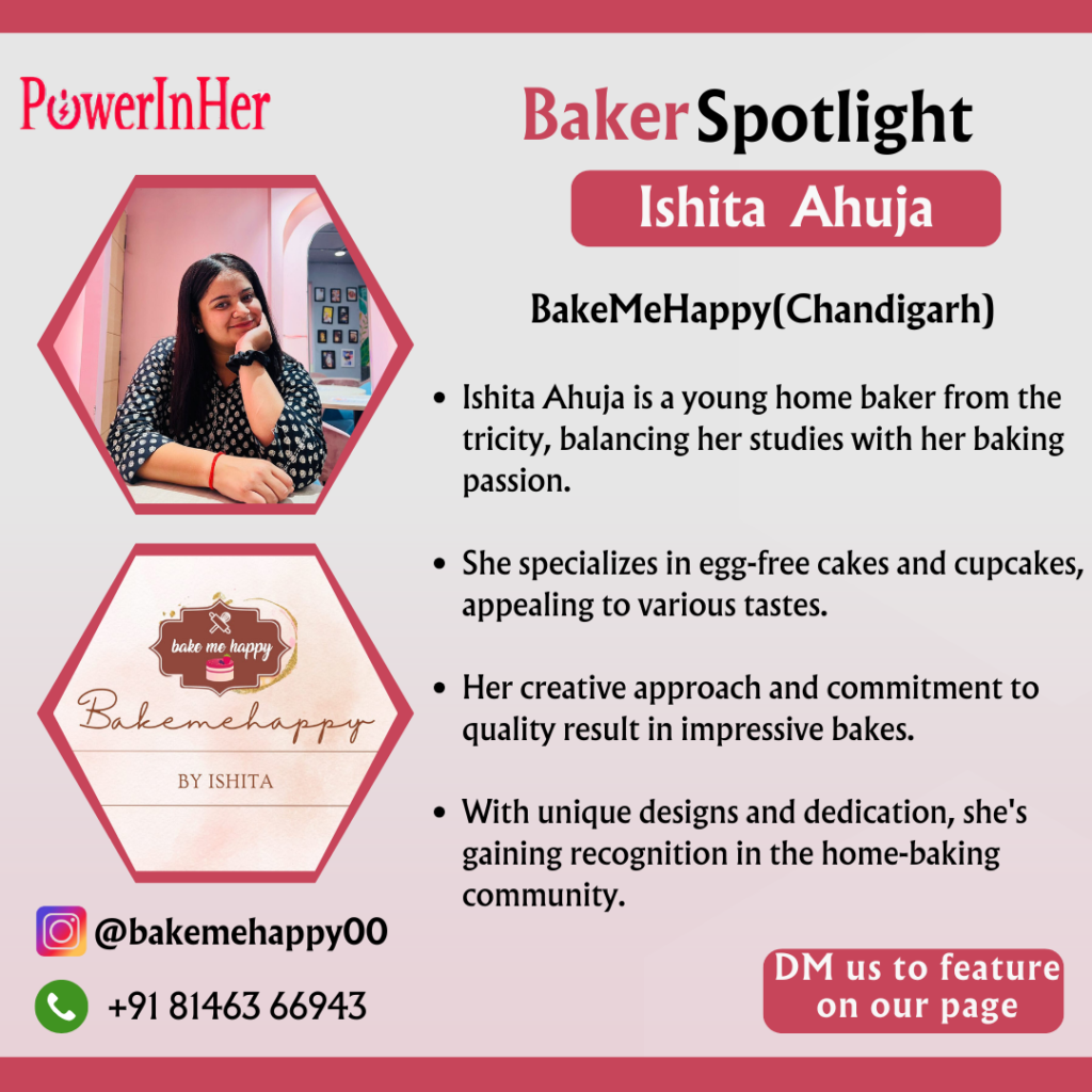 ishita ahuja homebaker tricity