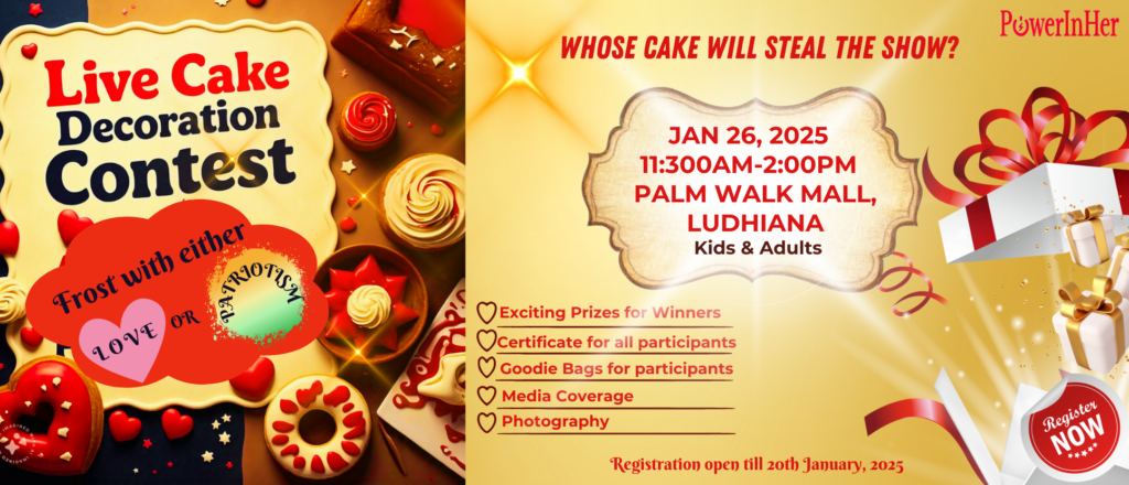 live cake decoration contest